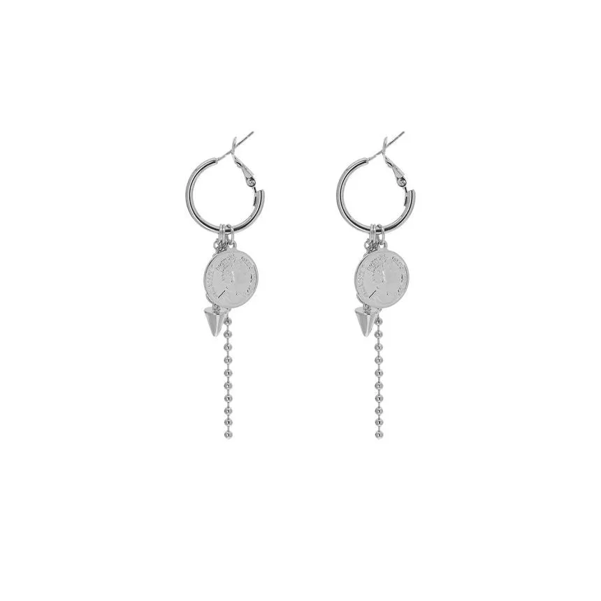 Alloy Fringed Earring (various designs)