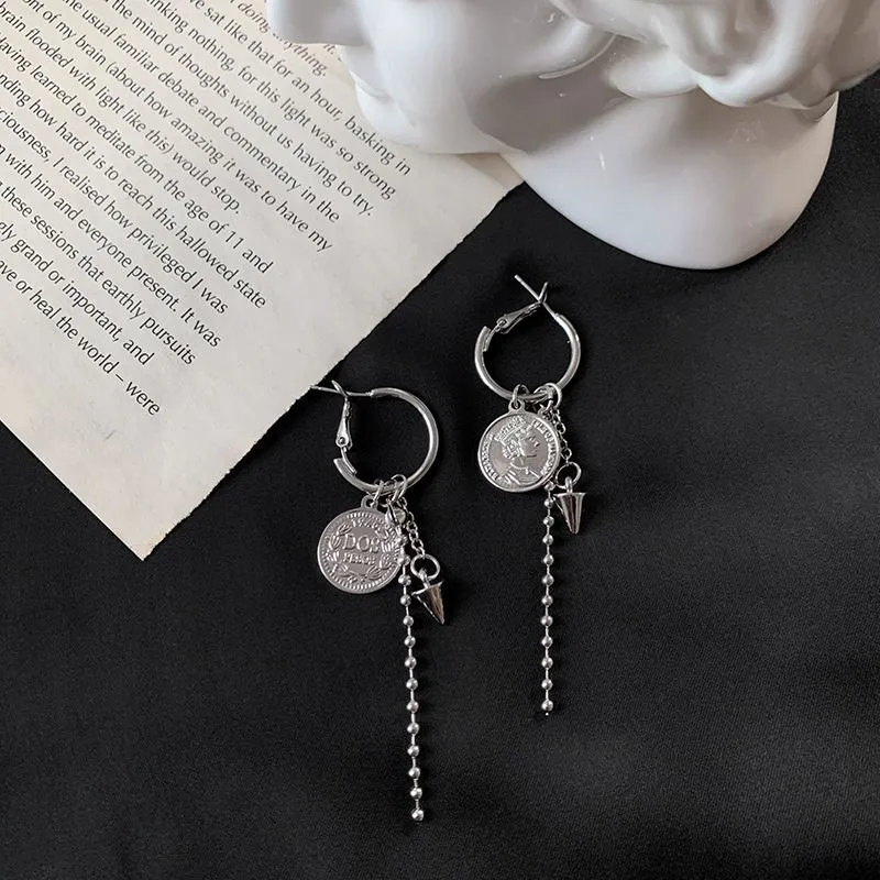 Alloy Fringed Earring (various designs)
