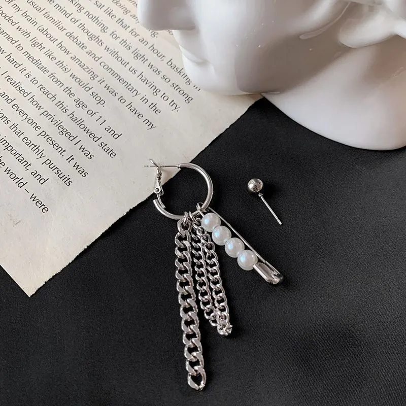 Alloy Fringed Earring (various designs)