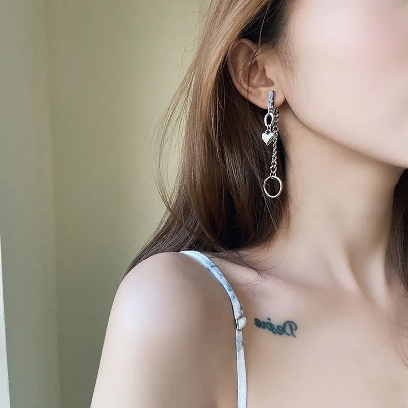 Alloy Fringed Earring (various designs)