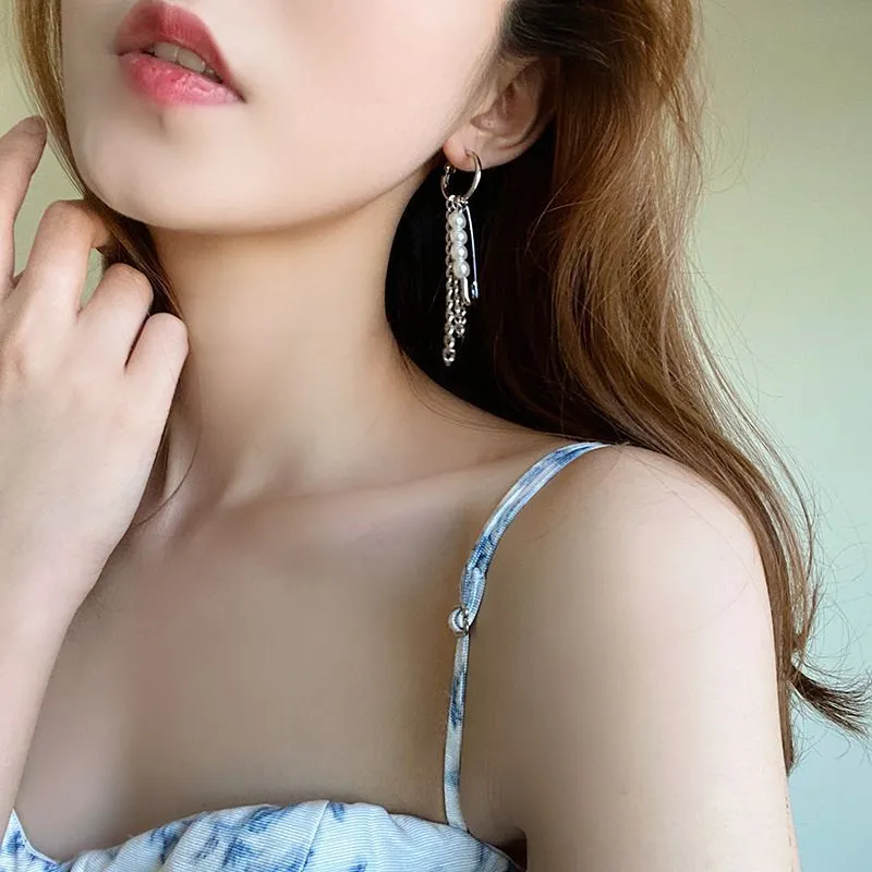 Alloy Fringed Earring (various designs)