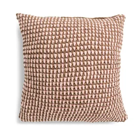 Bernat Crochet Granite Stitch Pillow Cover