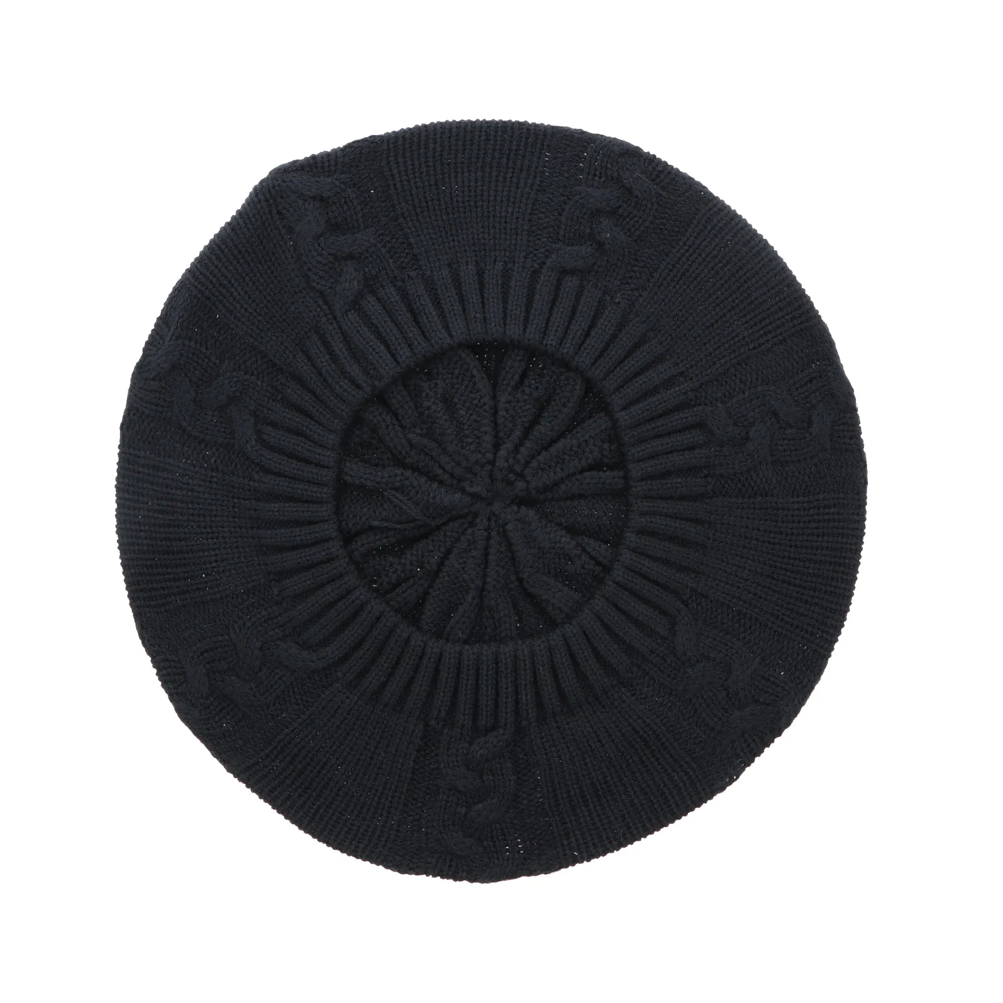 Cable Knit Beret / Snood
