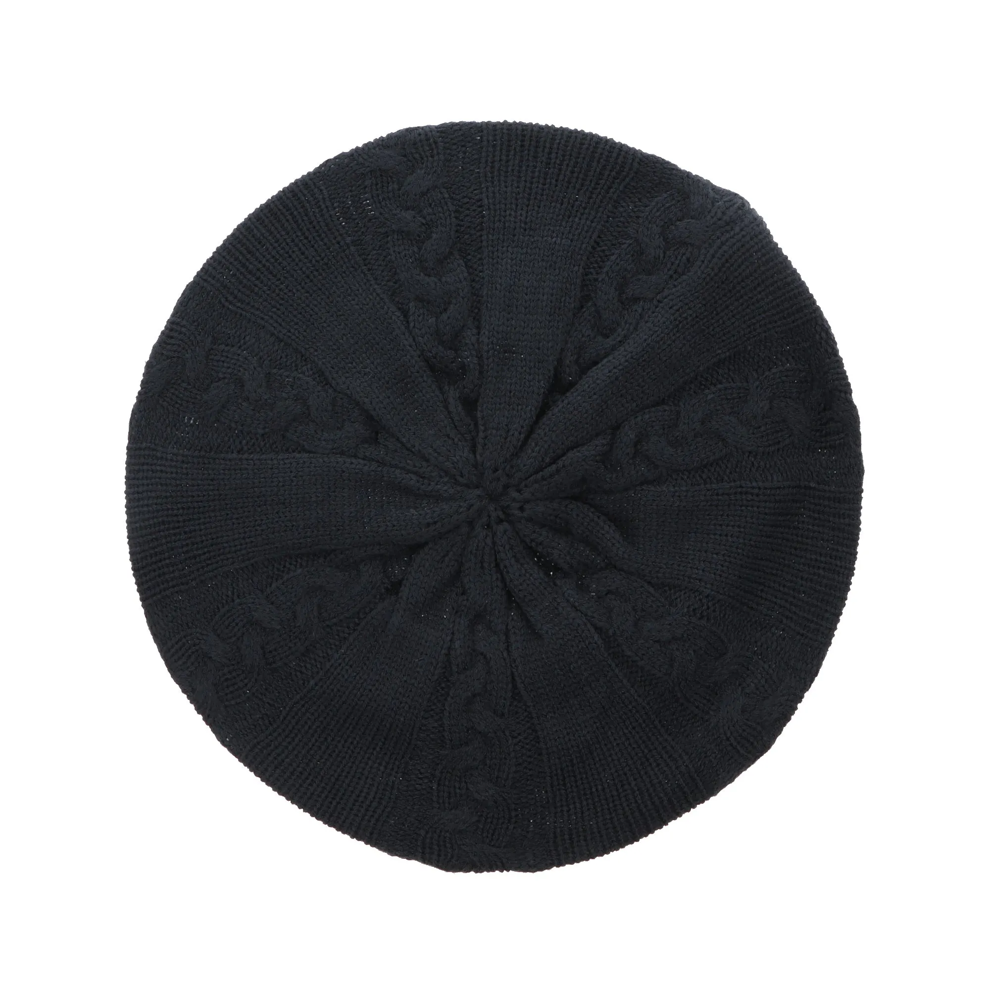 Cable Knit Beret / Snood