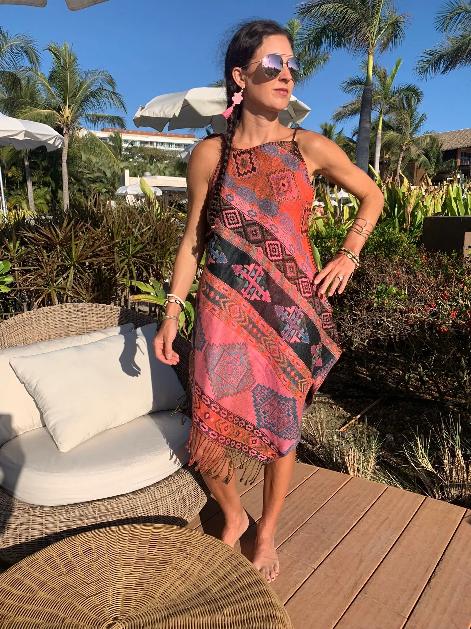 Cabo Fringed Dress