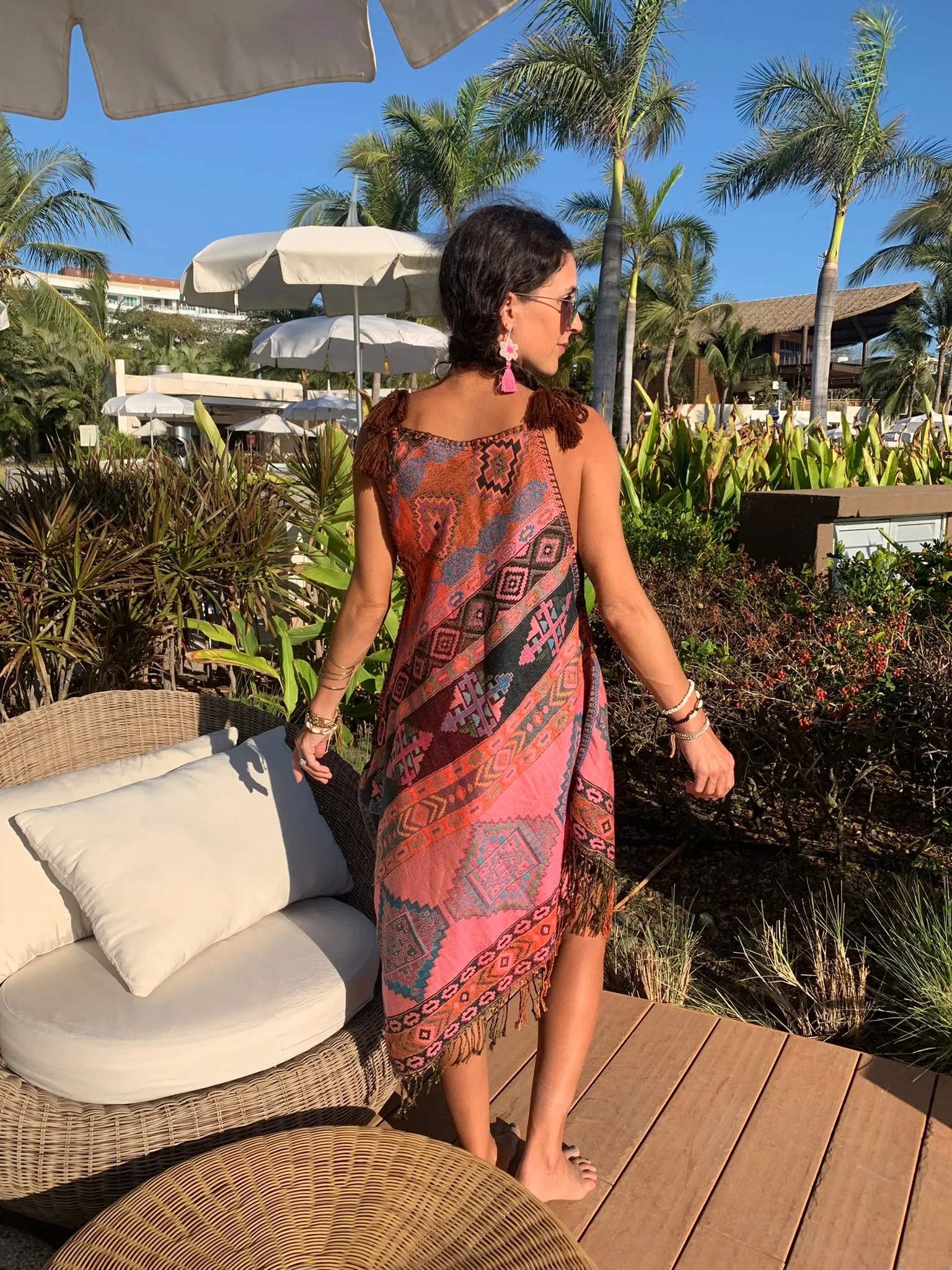 Cabo Fringed Dress