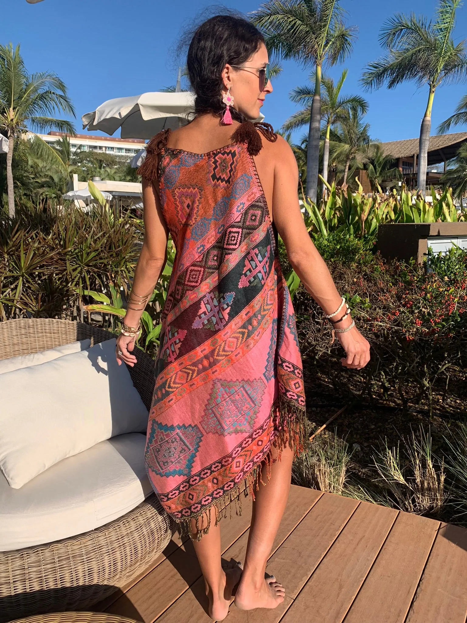 Cabo Fringed Dress