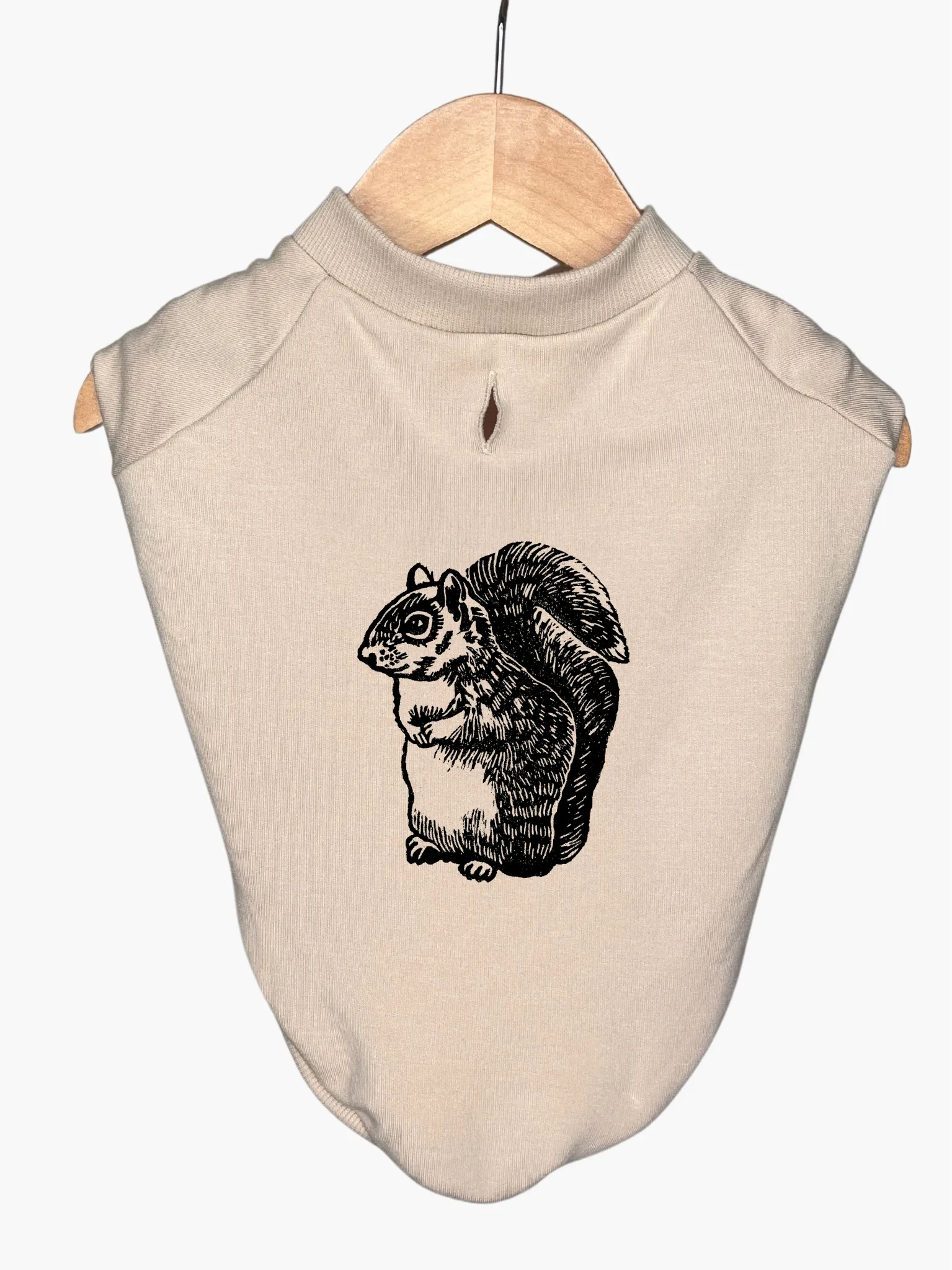 Fleece Dog Crew Sweatshirt - Biscuit