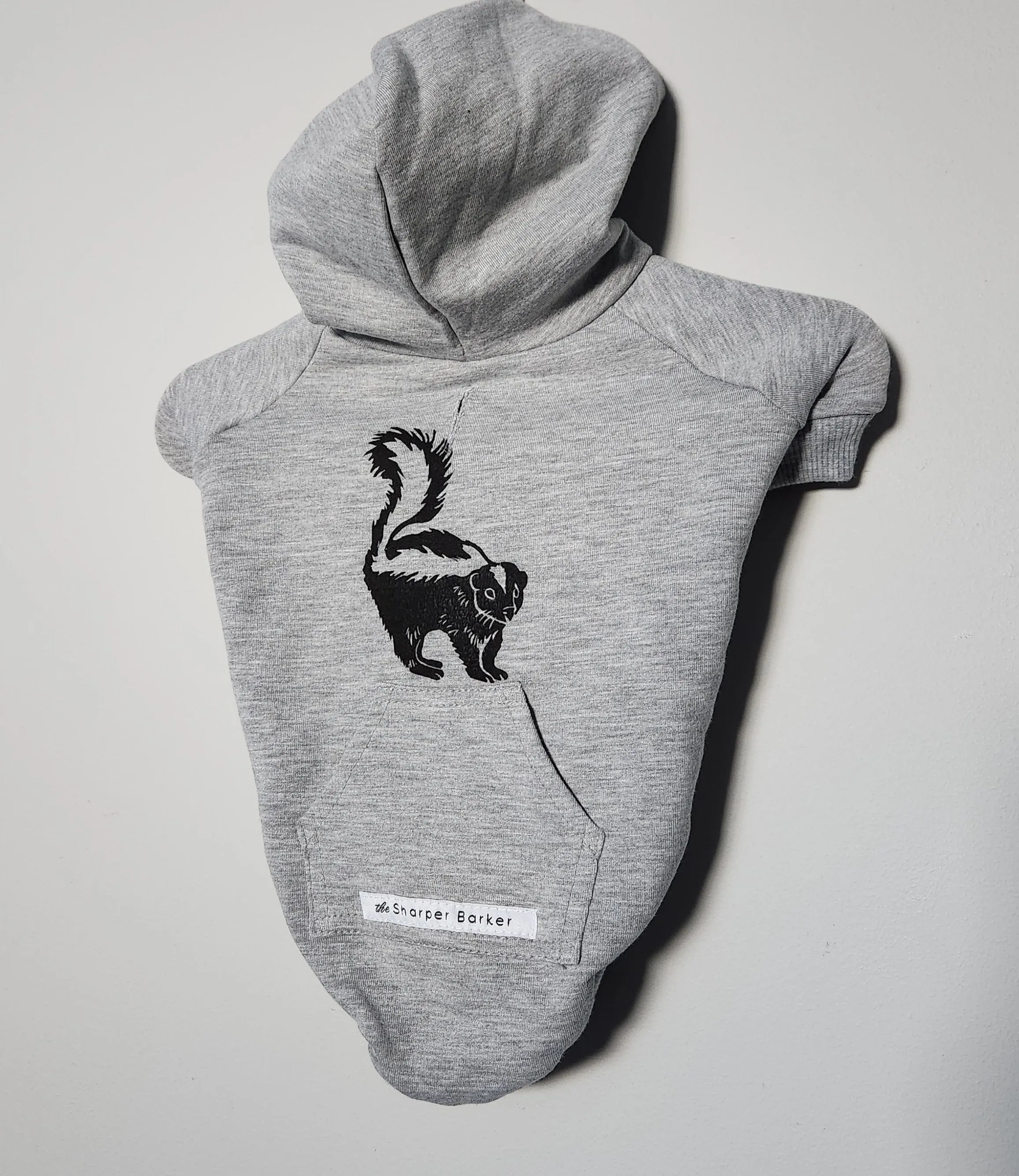 Fleece Dog Crew Sweatshirt - Biscuit