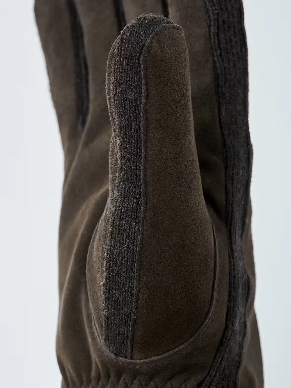 Geoffrey Espresso Suede Leather Gloves