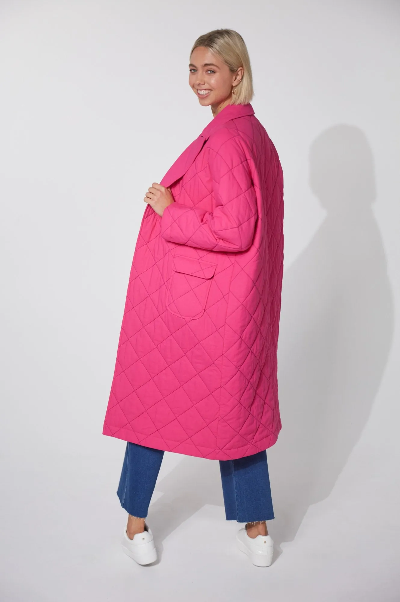 Jasper Coat - Azalea