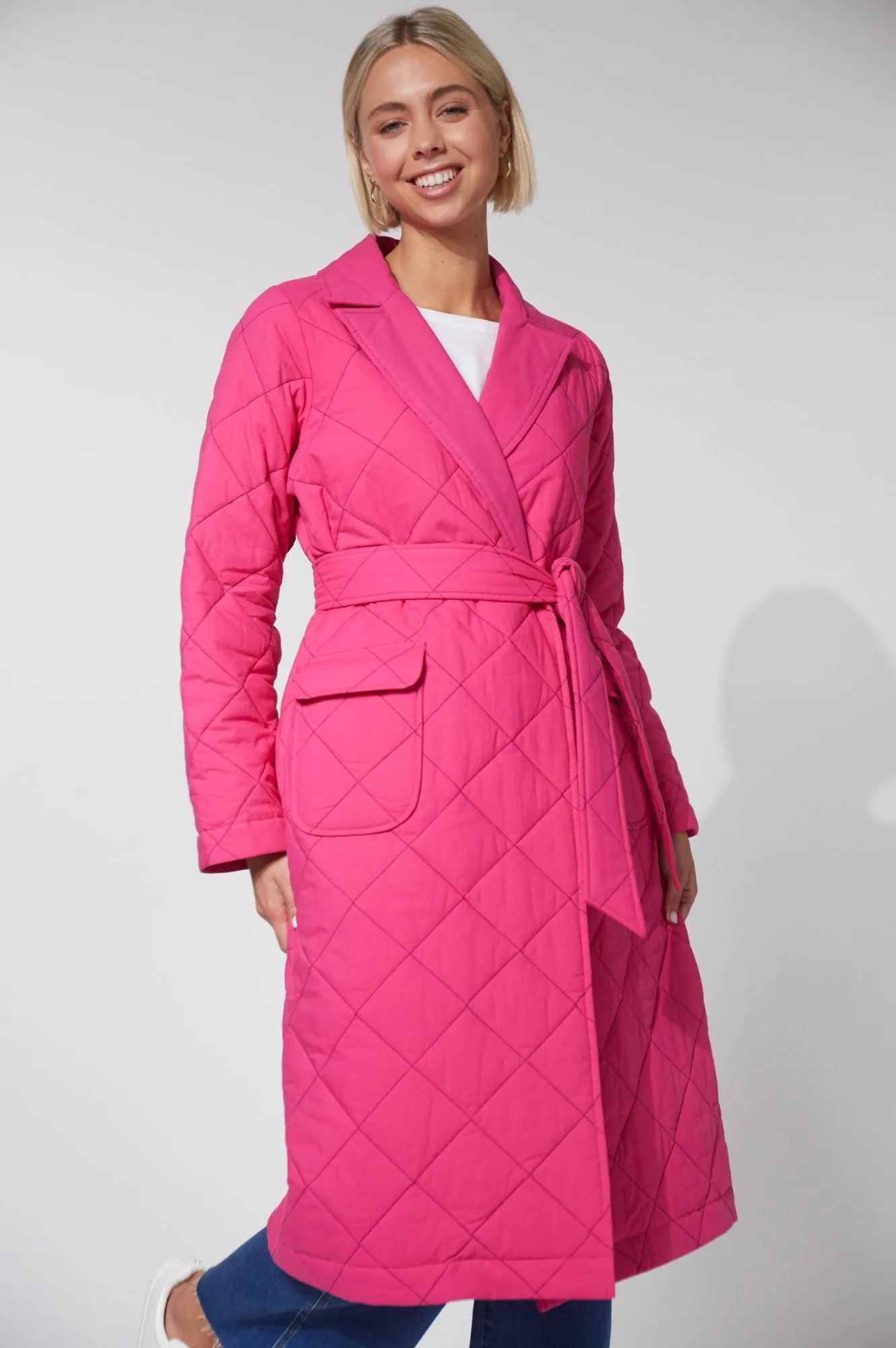 Jasper Coat - Azalea