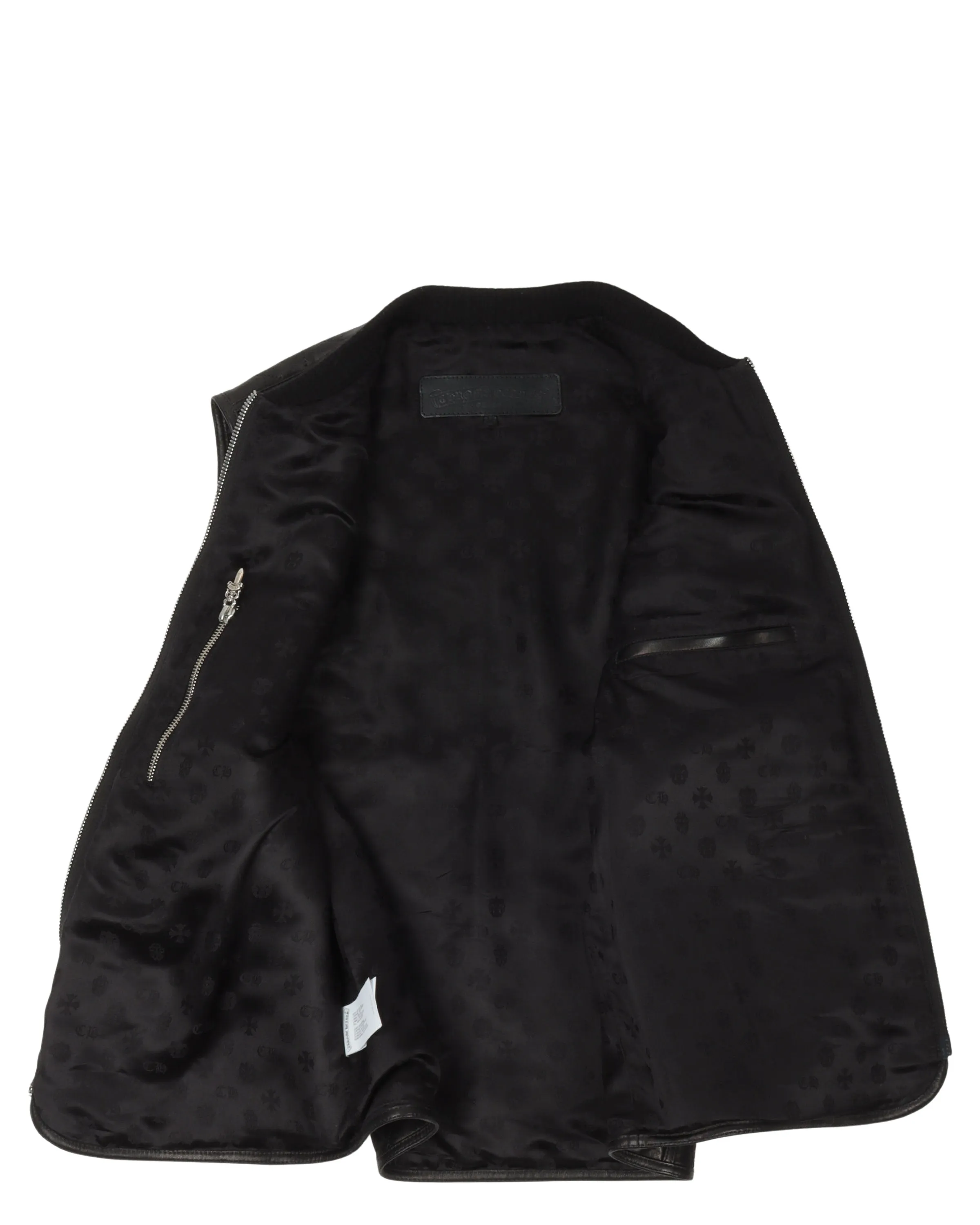 Leather Quilted Vest