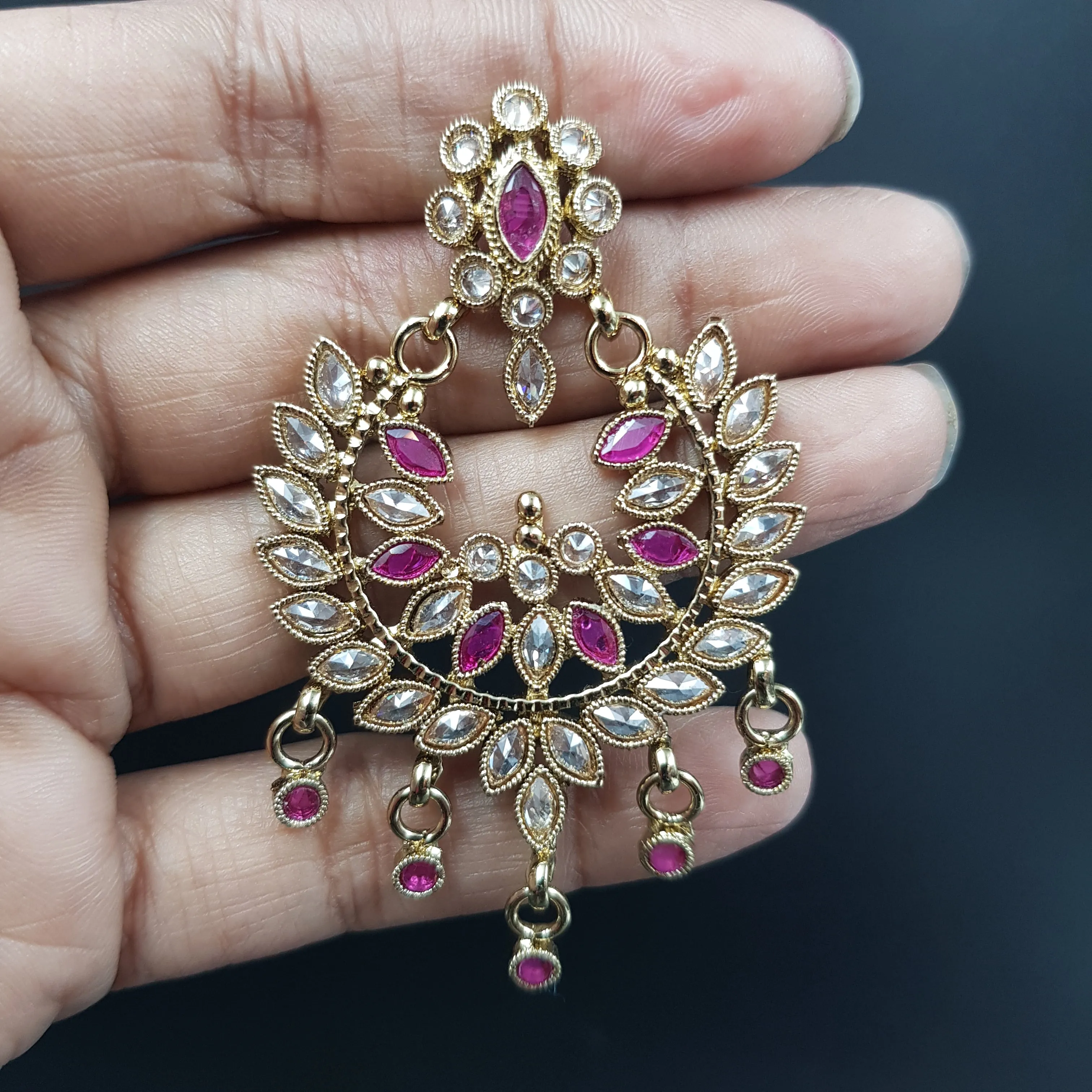 Long Neck Antique Necklace Set 3669-28