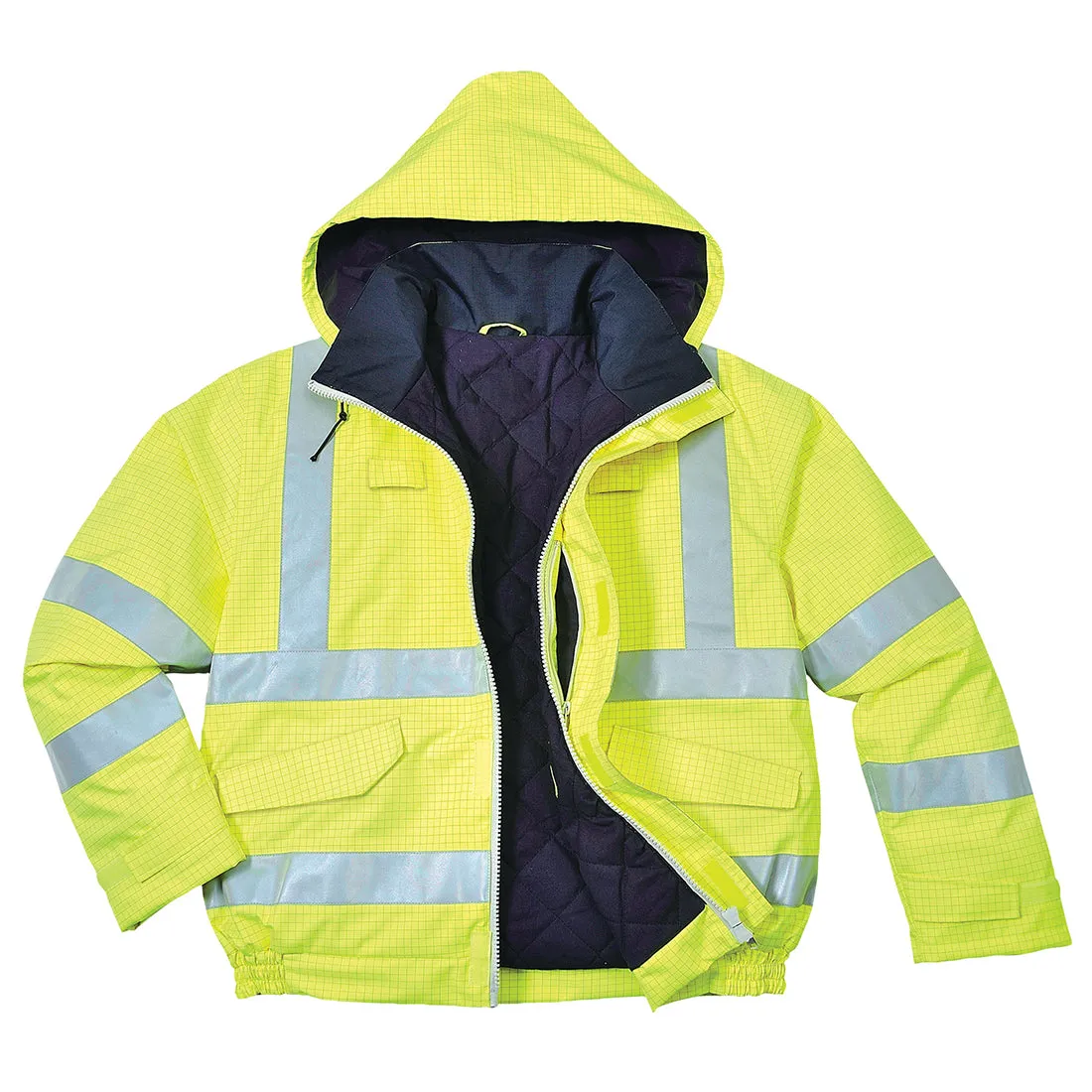 Portwest Bizflame Hi-Vis Bomber Jacket US773