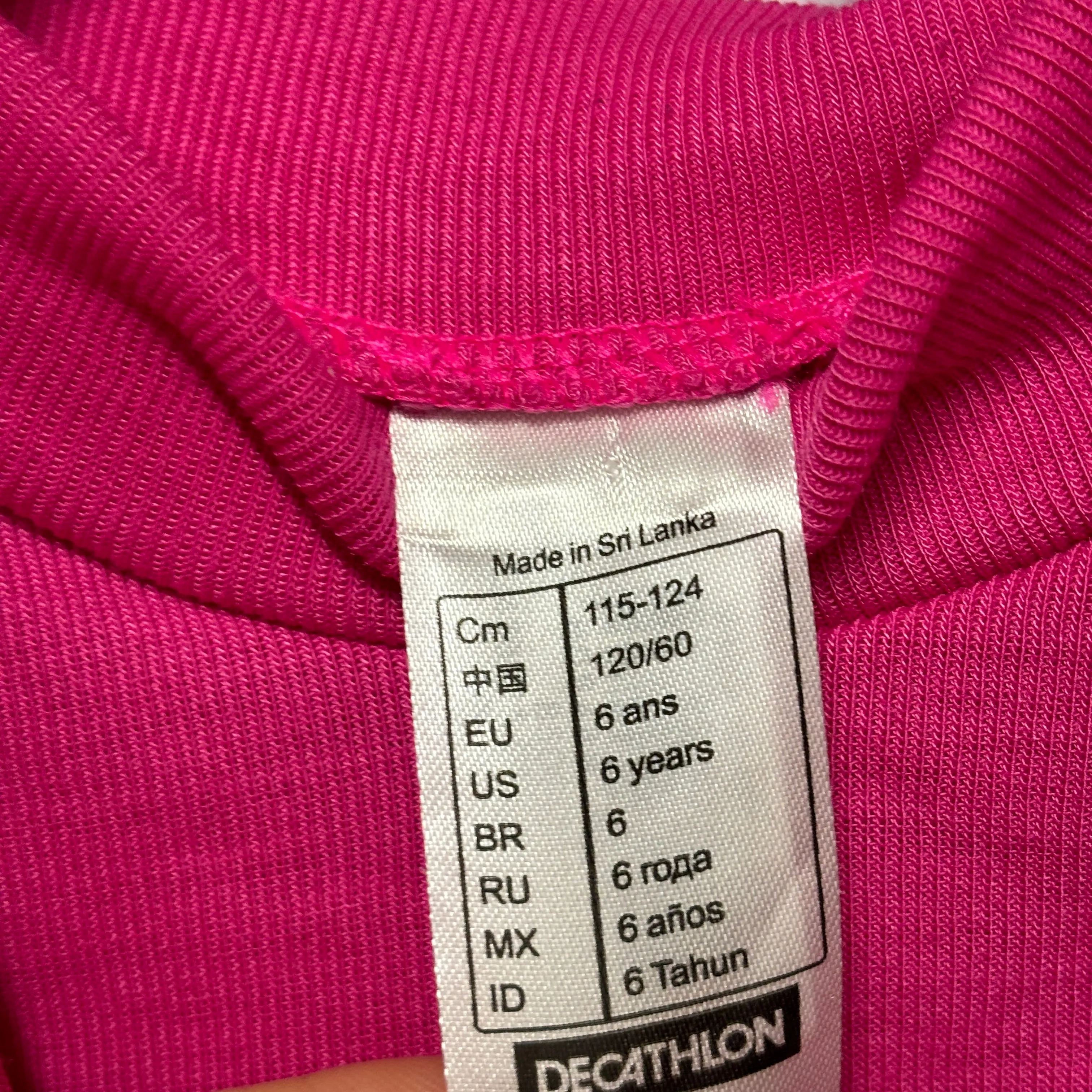 Wedze/ Decathlon/ Helly Hansen Pink Kids Large Ski Clothes Bundle 116/ 6 yrs