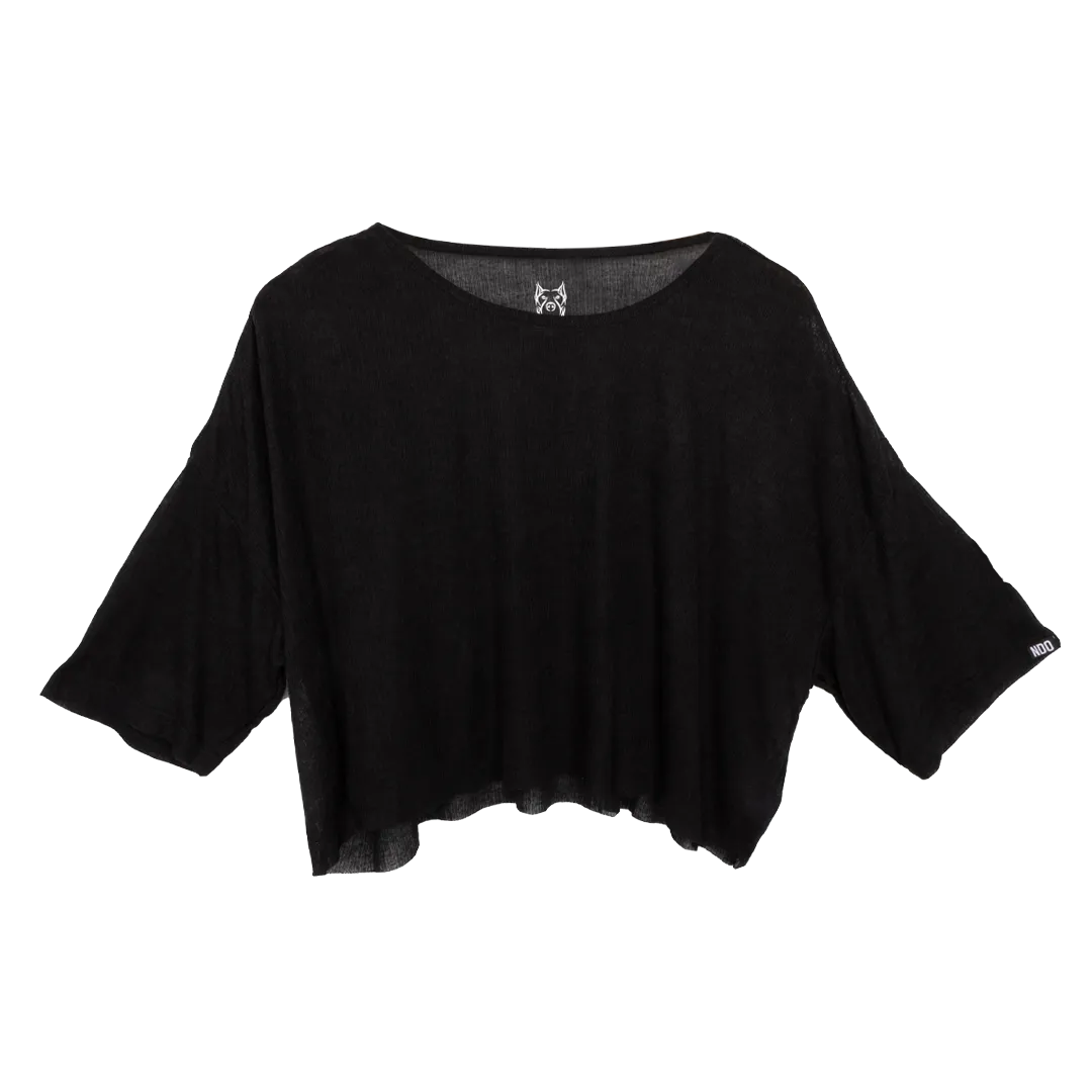 Women's Rib Cropped Tee